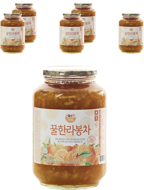 자임 꿀한라봉차, 2kg, 1개입