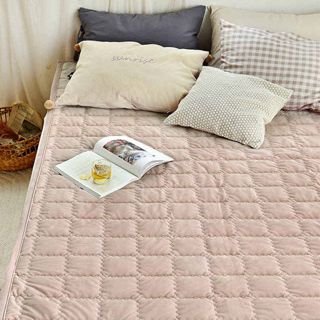 쁘리엘르 몽슈슈 극세사 패드, 빈티지로즈