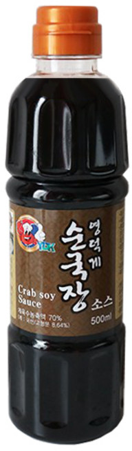 영덕게순국장 소스, 500ml, 1개
