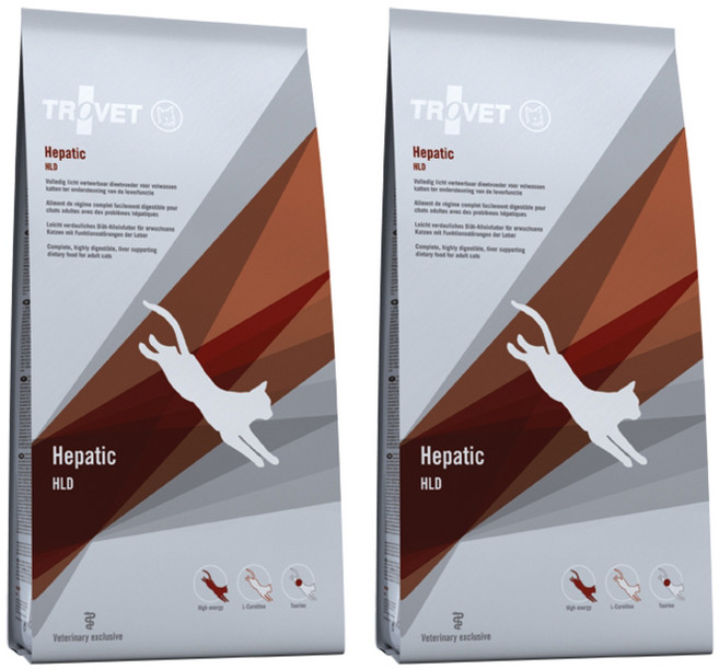 트로벳 고양이 처방식사료, 간+장건강, 3kg, 2개