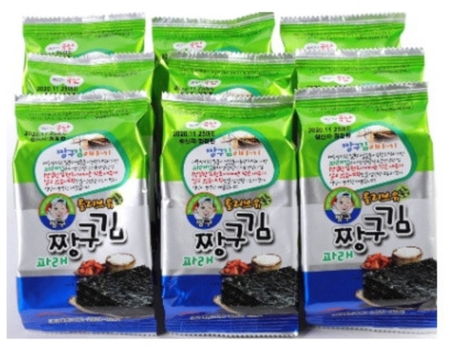 해동 짱구김, 4g, 9개