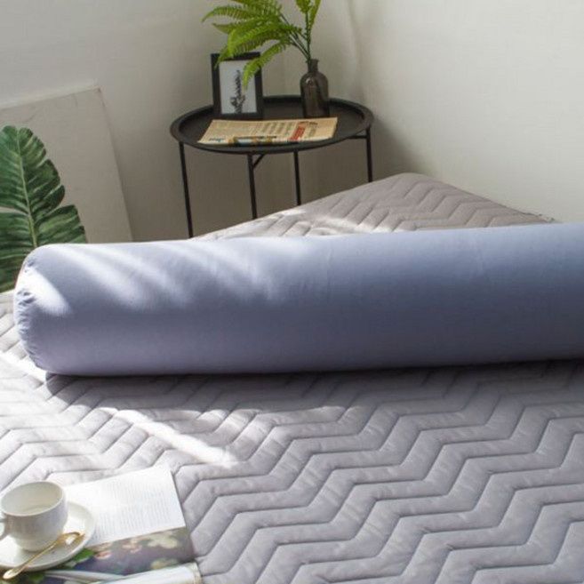 더스케치 알러지케어 고밀도 바이오 워싱 원형바디필로우 커버, 스카이