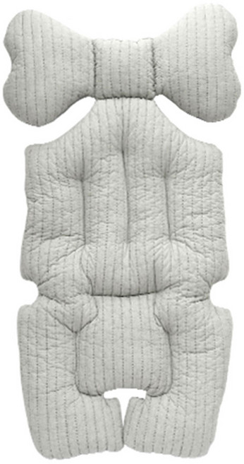 마롤로뜨 100수 누빔 유모차 라이너 유모차시트, 그레이, 1개