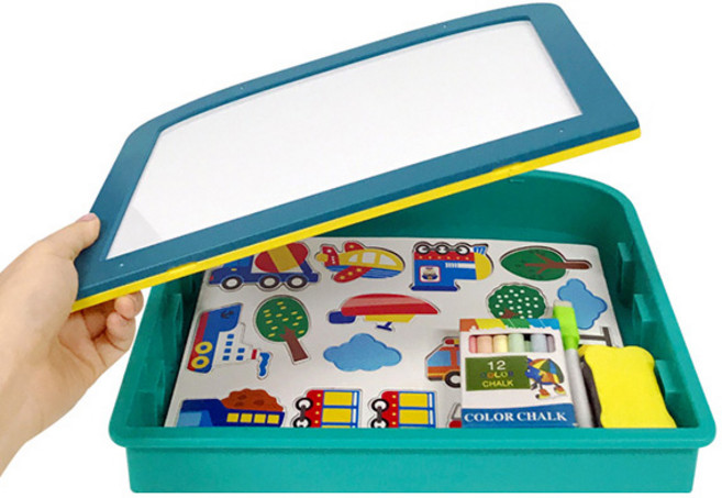 블루마토 보드 자석 퍼즐 놀이 탈것 MTM001, 1개, 54피스