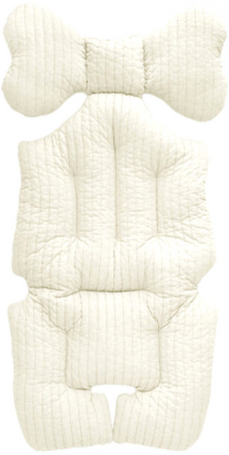 마롤로뜨 누빔 라이너 유모차시트, 아이보리, 1개