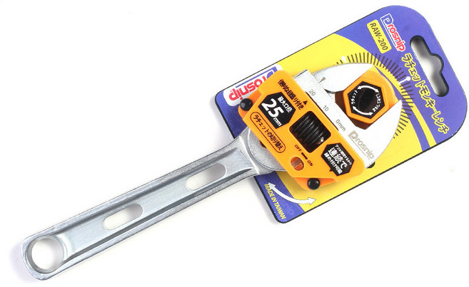 PROSNIP 高品質棘輪活動扳手 RAW-200, 1個