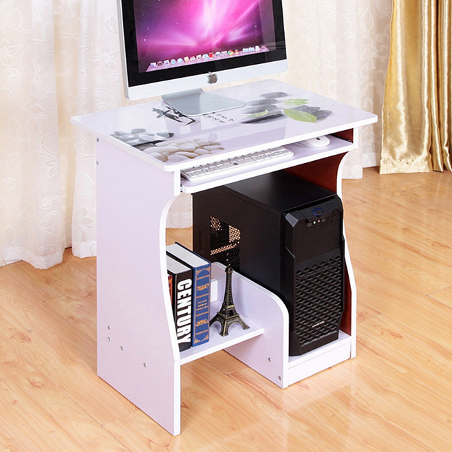 가팡 원목 1인용 컴퓨터 책상, 자갈 600