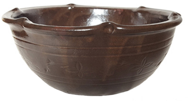 나라아트 연꽃옹기수반 2호, 혼합색상