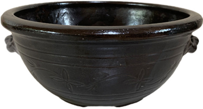 나라아트 옹기 자베기 물수반, 혼합색상