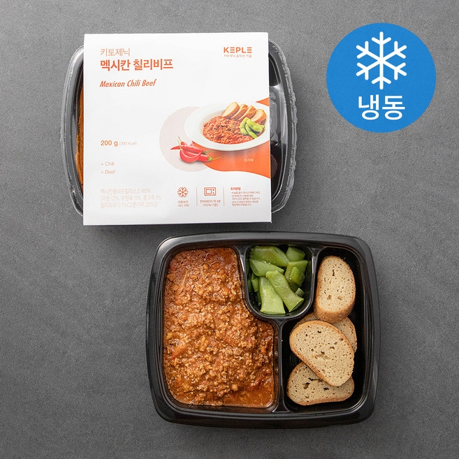 닥터키친 키토제닉 멕시칸 칠리비프 (냉동), 200g, 2팩