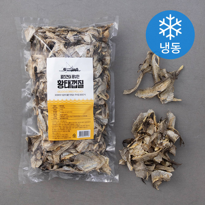 황태껍질 (냉동), 500g, 1팩