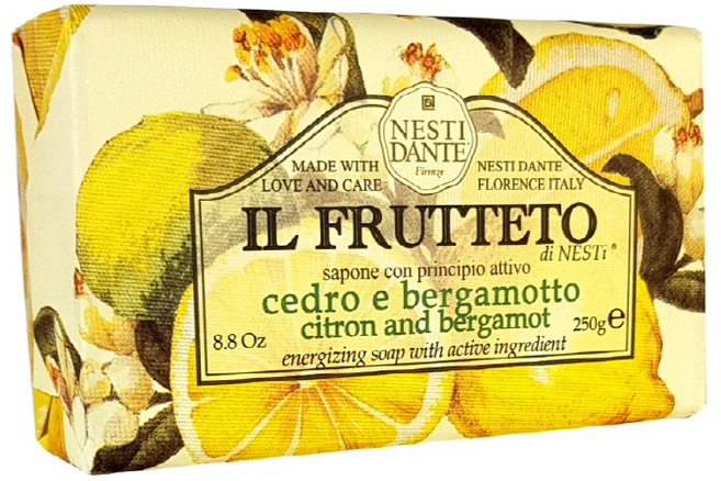 네스티단테 일 프루테토 비누 시트론 앤 베르가못, 250g, 1개