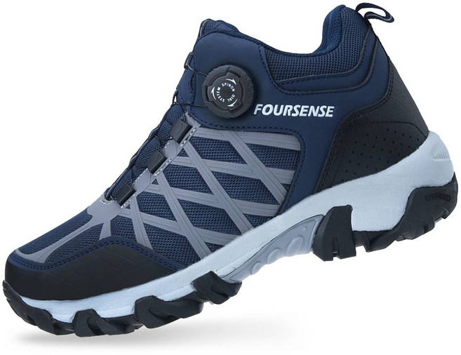 포센스 남성용 하이탑 다이얼 등산화 FEA830ZX