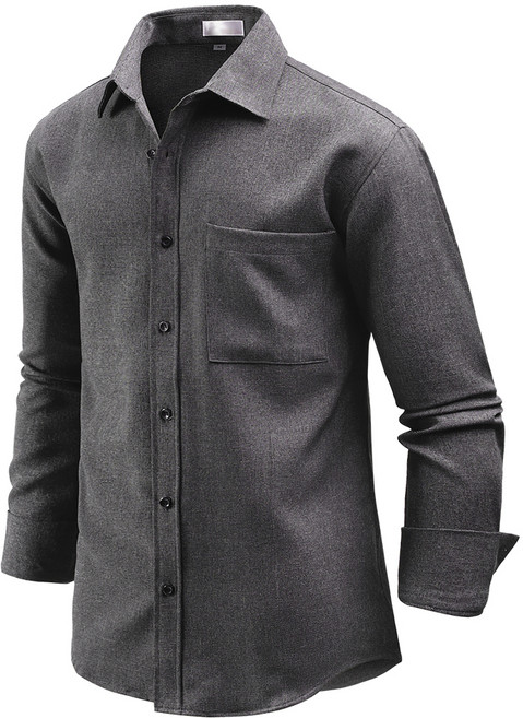 다꾸앙 남성용 시드고방 체크 긴팔 셔츠 C09D7_sp2272