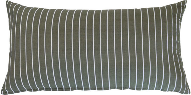 밀레 마이크로플란넬 대쿠션 커버 솜포함, 카키