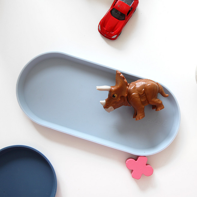 에이드엘 일립스 실리콘 트레이 플러스 2p, 스카이블루, 2개