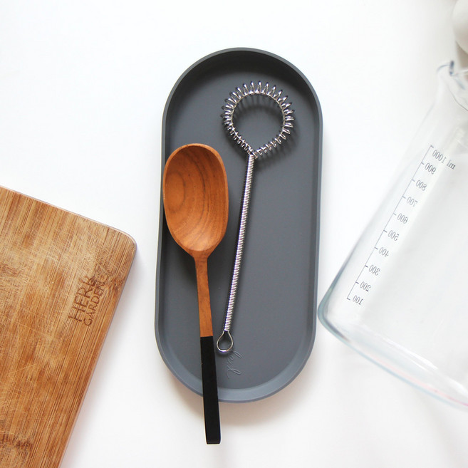 에이드엘 일립스 실리콘 트레이 플러스 2p, 다크그레이, 2개