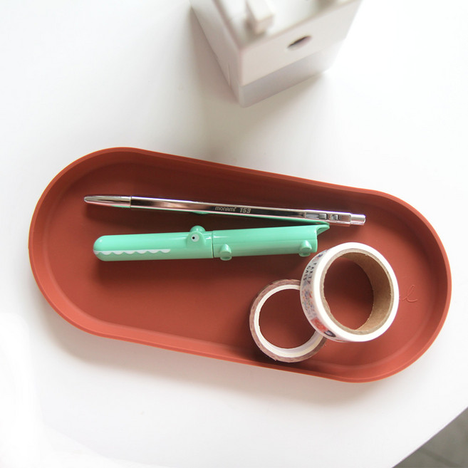 에이드엘 일립스 실리콘 트레이 플러스 2p, 메이플