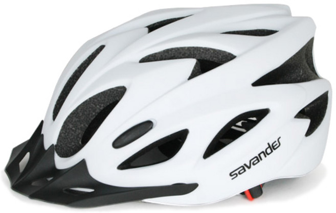 savander 運動用安全帽 W002, 白色