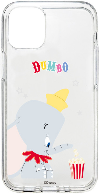 디즈니 덤보 큐티 투명 젤리 휴대폰 케이스