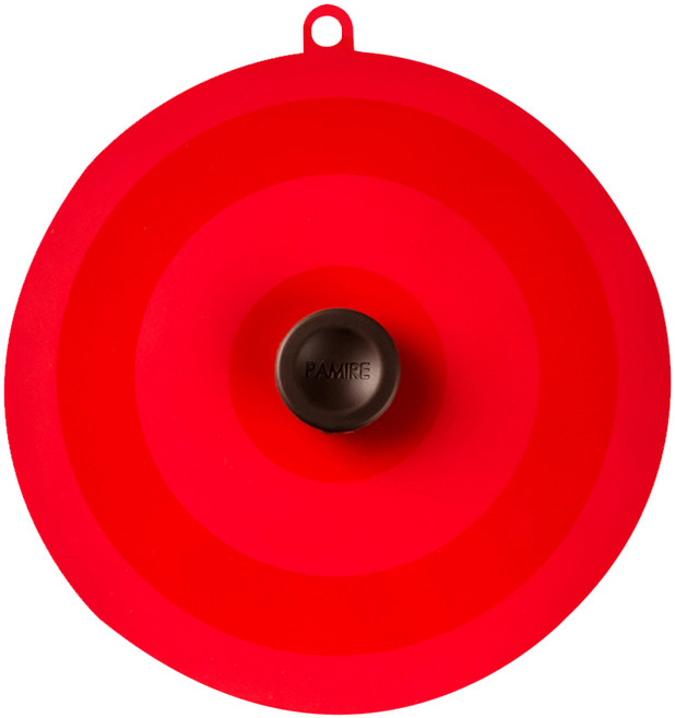 파미레 국내 제조 피아 실리콘 다용도 그릇덮개, 레드, 1개