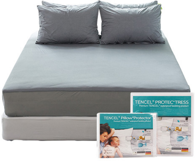 헬렌스타인 유칼립투스 매트리스커버 + 베개커버