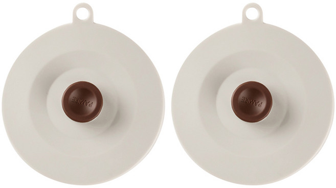 파미레 국내 제조 피아 실리콘 다용도 그릇덮개, 그레이, 2개