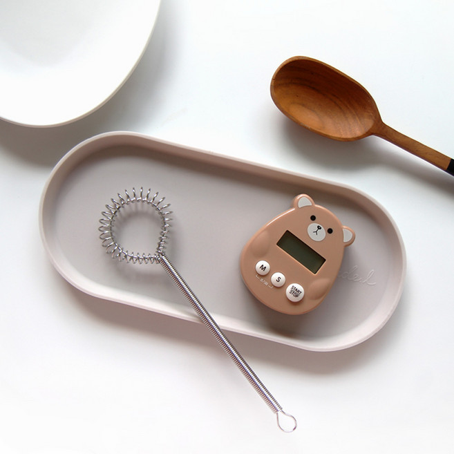 에이드엘 일립스 실리콘 트레이 플러스 2p, 베이지