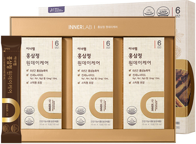 이너랩 홍삼정 원데이 케어 농축액, 30개, 10ml
