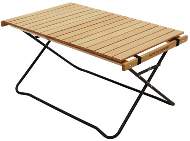 카즈미 윈썸 우드 롤 업 테이블 + 전용 캐리백, 혼합색상