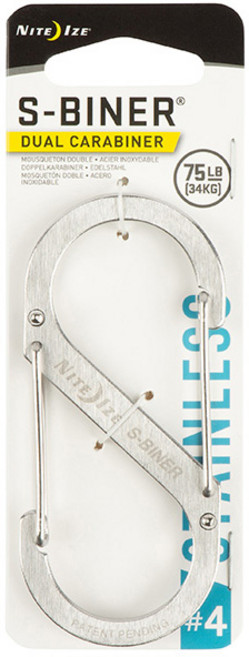 나이트아이즈 S 비너 4, 스테인레스, 1개