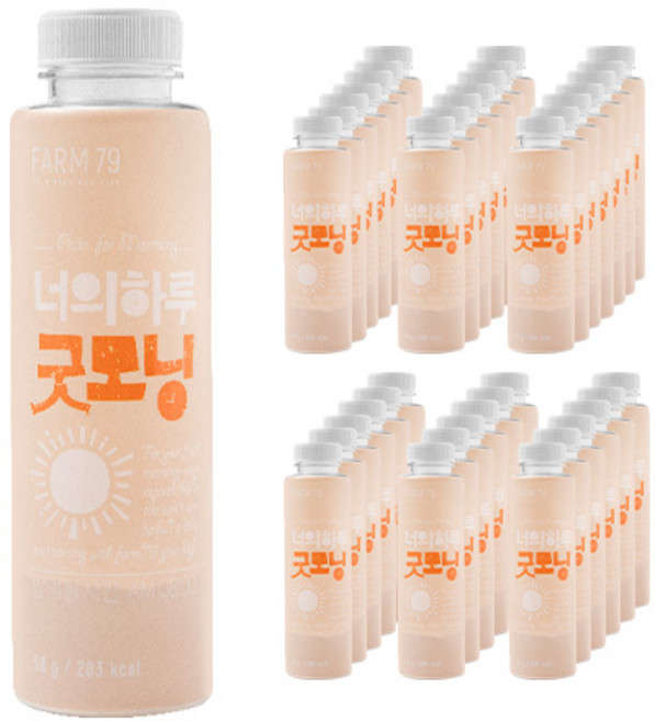 팜79 너의하루 굿모닝 선식가루, 50g, 40개