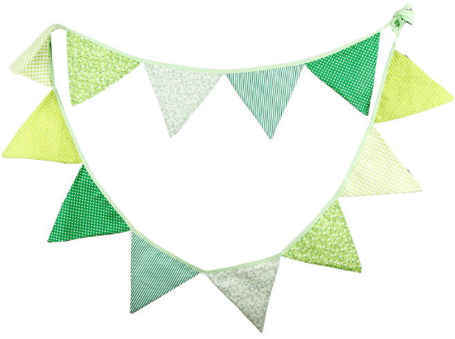 마켓감성 패브릭 감성 가랜드, 타입8, 1개