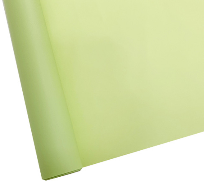 티나피크닉 플로드 꽃포장지 15m, 연두색, 1개