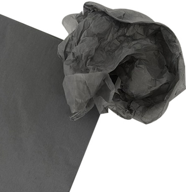 티나피크닉 꽃포장 단색 색화지 전지, 진회색, 25개