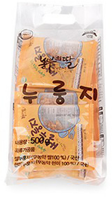 농부의딸 쌀 누룽지, 500g, 1개