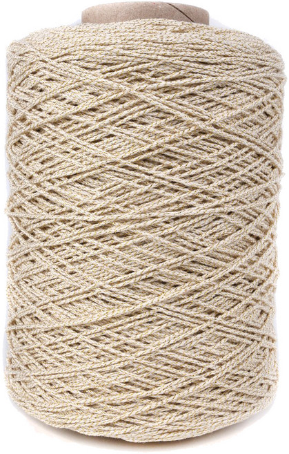 마마니트 동방면사 18합 색사 순면콘사 뜨개실, 331금색메탈혼합, 1개