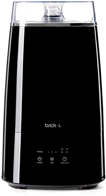 제스파 브릭엘 저소음 간편세척 대용량 가습기 3.5L, ZPH2021, 블랙