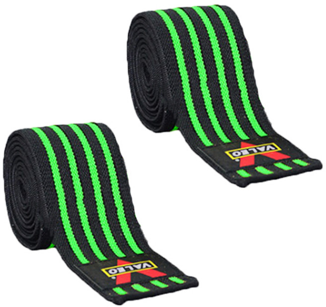 발레오 스쿼트 무릎보호대 2m 그린 4선, 2개