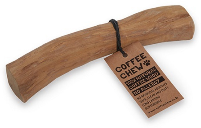 COFFEE CHEW 咖啡木潔牙骨玩具, 單一顏色, 1個