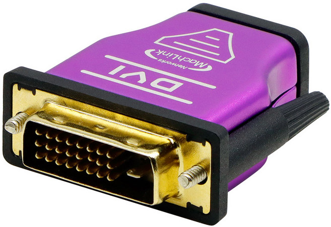 마하링크 HDMI 암 to DVI 수 F/M 메탈 변환 젠더, ML-HG03, 1개