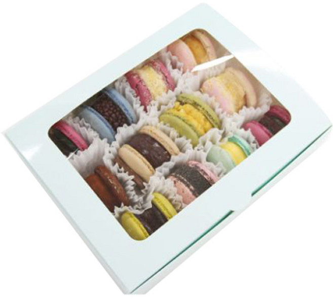 칼라창 과자 박스 12구, 민트, 50개