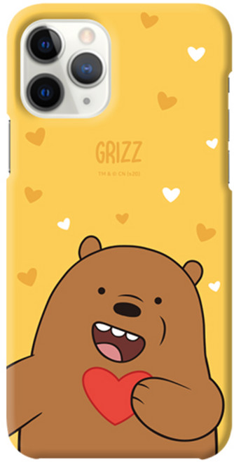 위베어베어스 러블리 슬림 하드 휴대폰 케이스