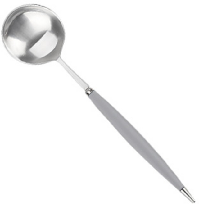 백산 보겐 몽블랑 큐티 디저트스푼, 그레이, 1개