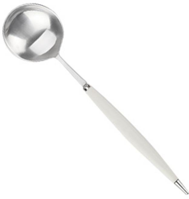 백산 보겐 몽블랑 큐티 디저트스푼, 화이트, 1개