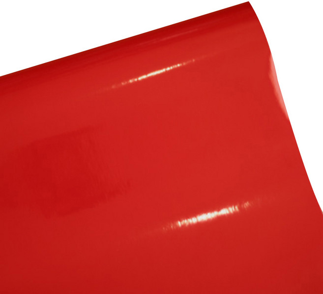 옥외 광고용 단색 시트지 AD4011, 적색유광, 100cm x 3m