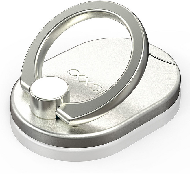 VICXXO 手機無線充電指環扣 S2, 銀, 1個