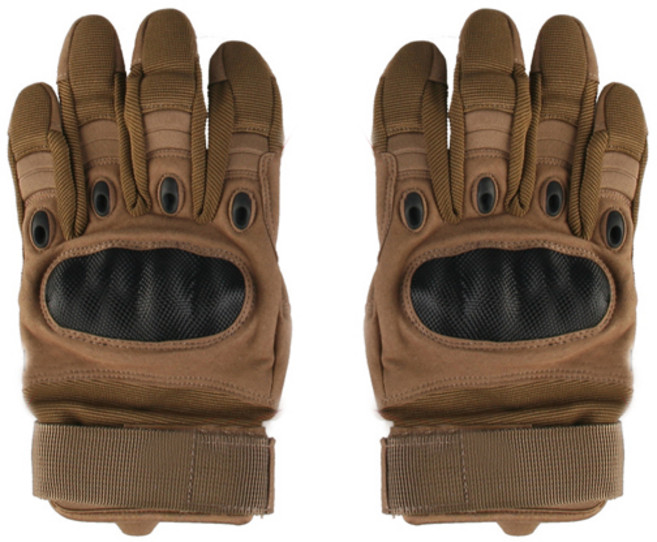 스마트폰 터치 고급 오토바이 장갑, 베이지