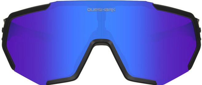 커샤크 스포츠 고글 자외선차단 도수클립 렌즈 교체형 QE48, Black Blue(QE48-BL), 1개