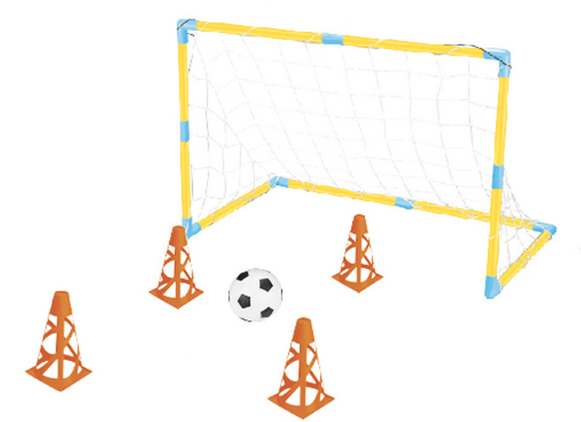 축구 골대 슈팅 놀이 boqisp3491, 혼합색상, 1개
